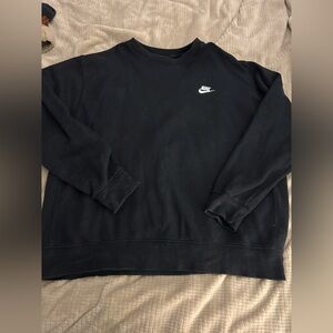 Nike Men's Crewneck Black Sweater